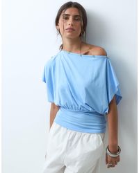 ASOS - Multi Way Button Up Top - Lyst