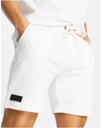Bershka Jersey Shorts in Grey (Gray) for Men - Save 6% - Lyst