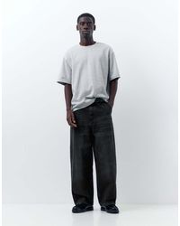 Pull&Bear - Embroidered Skater Jeans - Lyst