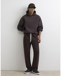 River Island - Premium Oversized Fit Cotton Hoodie - Lyst