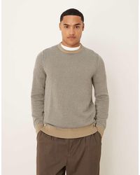 Barbour - Wells Crew Neck Sweater - Lyst