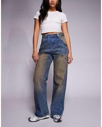 Courtside - baggy Denim Jeans - Lyst
