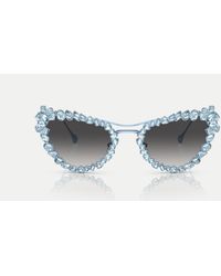 Swarovski - – sk7011 – unregelmäßig geformte sonnenbrille - Lyst