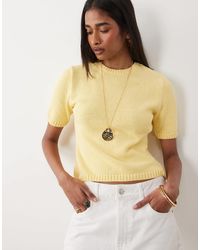 ASOS - Knitted Shrunken Top - Lyst