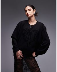 AllSaints - – trip piper – sweatshirt - Lyst
