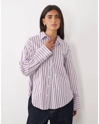 Gina Tricot - Oversized Poplin Shirt - Lyst