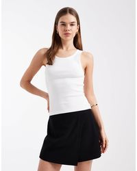 Vero Moda - High Waist Skort - Lyst