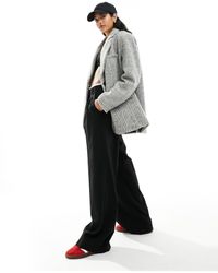 4th & Reckless - Wool Look Tailored Blazer - Lyst