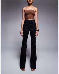 ASOS - Asos Design Tall Power Stretch Sculpt Flare Jeans - Lyst
