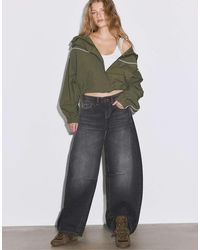 Stradivarius - Low-rise Balloon Jeans - Lyst