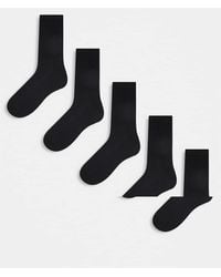 ASOS - 5 Pack Sports Socks - Lyst