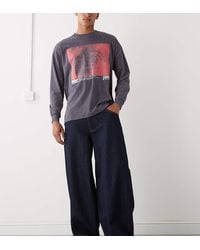 Collusion - X006- Xl Jeans Met Lage Taille, Ballonpijpen En Rinse Wassing - Lyst