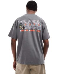 Aape By A Bathing Ape - Aape By A Bathing Ape Boxy Fit Short Sleeve T-shirt With Graphic Back Print - Lyst