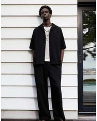 Pull&Bear - Joggers Neri Grezzi - Lyst