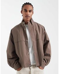 ASOS - Oversized Track Jacket - Lyst
