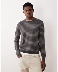 Mango - – gestreifter performance-strickpullover - Lyst