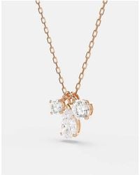 Swarovski - Mesmera Pendant, Mixed Cuts, Rose-Tone Plated - Lyst