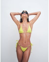 Cin Cin - Cove Tieside Bikini Bottoms With Hardwear - Lyst