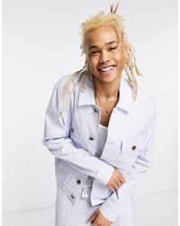 ASOS Cotton Smart Trucker Jacket Co-ord 