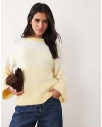 Pieces - Cunky Knit Oversized Jumper - Lyst