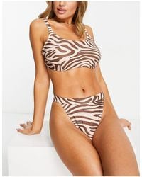 Ivory Rose - Fuller Bust Crop Balconette Bikini Top - Lyst