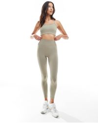 4th & Reckless - Seamless Sculpting Active High Waisted leggings Co-ord - Lyst