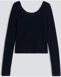 Aspesi - Langarmeliger Pullover Aus Baumwollgarn - Lyst