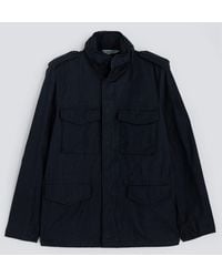 Aspesi - Mini-Feldjacke Aus Baumwoll-Gabardine - Lyst