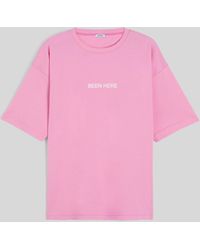 Aspesi - T-Shirt Aus Jersey Mit Print - Lyst