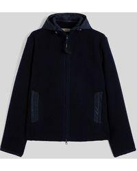 Aspesi - Jacke Werner Aus Shetland-Wolle - Lyst