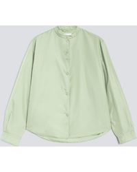 Aspesi - Technische Hemdjacke Aus Taft - Lyst