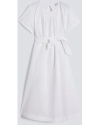 Aspesi - Baumbaum-Poplin-Kleid - Lyst