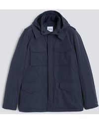Aspesi - Abgefeilte Jacke Mini Field Vento Aus Nylon - Lyst