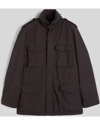Aspesi - Neue Camp-Feldjacke Aus Textilgefarbtem Nylon - Lyst