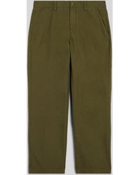 Aspesi - Hose Lab Aus Rustikalem Baumwoll-Leinen-Canvas - Lyst