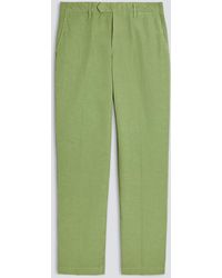 Aspesi - Bekleidungsgefarbte Hosen Aus Baumwoll Und Leinen Aus Canvas - Lyst