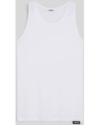 Aspesi - Top Aus Stretch-Jersey - Lyst