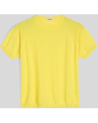Aspesi - T-Shirt Aus Baumwolle Mit Rundhalsausschnitt - Lyst