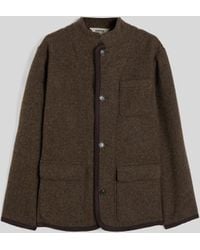 Aspesi - Jacke Chang Aus Shetland-Wolle - Lyst