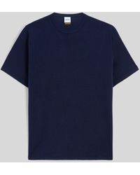 Aspesi - T-Shirt Aus Einem Mix Aus Baumwolle, Seide Und Leinen - Lyst
