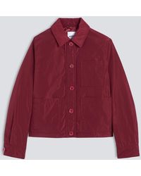 Aspesi - Jacke Aus Funktionsstoff Mit Leichter Thermore-Wattierung - Lyst