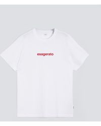 Aspesi - Jersey-T-Shirt Aus Baumwolle X La Minervetta - Lyst