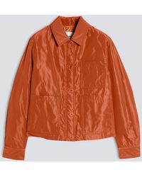 Aspesi - Jacke Aus Funktionsstoff Mit Leichter Thermore-Wattierung - Lyst