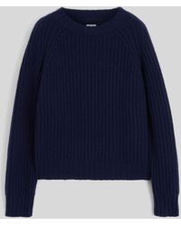 Aspesi - Rundhalspullover Aus Wollmix - Lyst