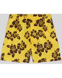 Aspesi - Strandboxershorts Caprese Ii W Mit Aufdruck - Lyst