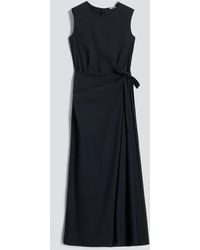 Aspesi - Stretch-Nylon-Poplin-Kleid Aus Baumwoll - Lyst