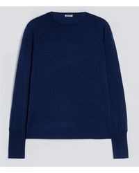 Aspesi - Merinowollpullover Mit Halsausschnitt - Lyst