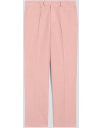 Aspesi - Bekleidungsgefarbte Hosen Aus Baumwoll Und Leinen Aus Canvas - Lyst