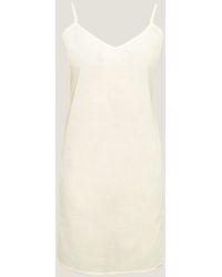 Aspiga - Ladies Sustainable Thin Cotton Cami V Midi Slip - Lyst