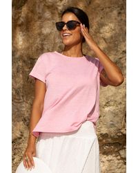 Aspiga - Sustainable Organic Cotton T-Shirt Round Neck - Lyst
